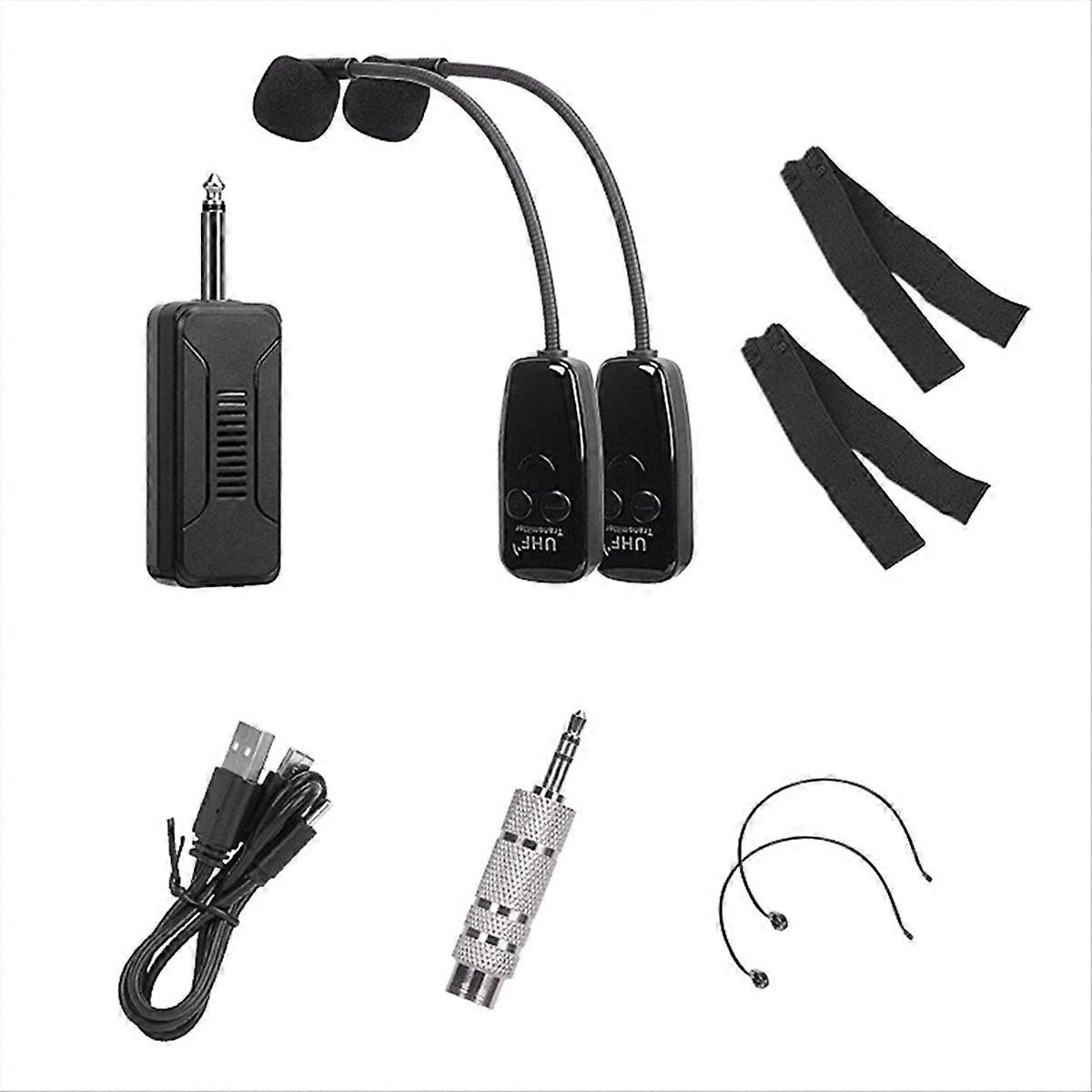 Wireless Pickup for Erhu 1-to-2 Performance Professional Amplifier