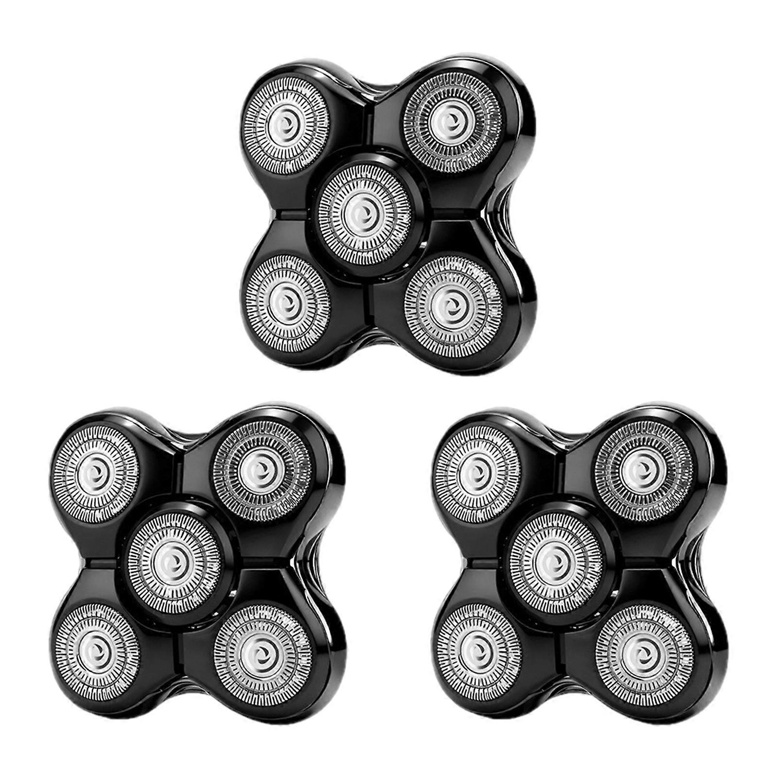 1/2/3Pcs Shaver Replacement Head For XR7000 Head Shaver Model Flexible Replacement Blade Dry Wet Use Accessories Multicolor