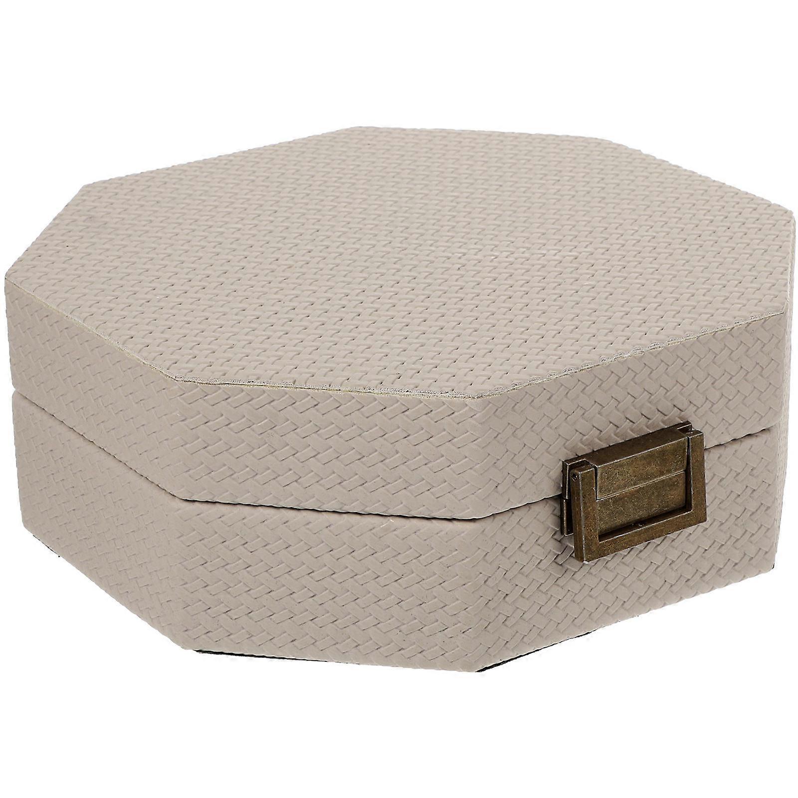 Portable Jewelry Case for Storage Including 4Pcs Multifunctional Watch Box