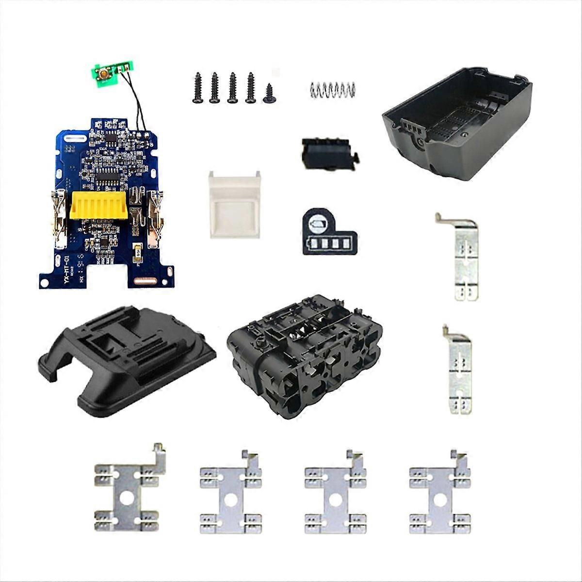 Plastic Case Charging Protection Board PCB Kit For 18V Battery