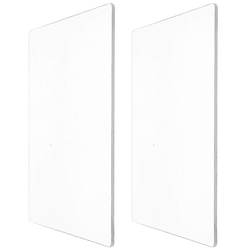 Transparent Embossing Machine Accessories Acrylic Cutting Pads 2Pcs