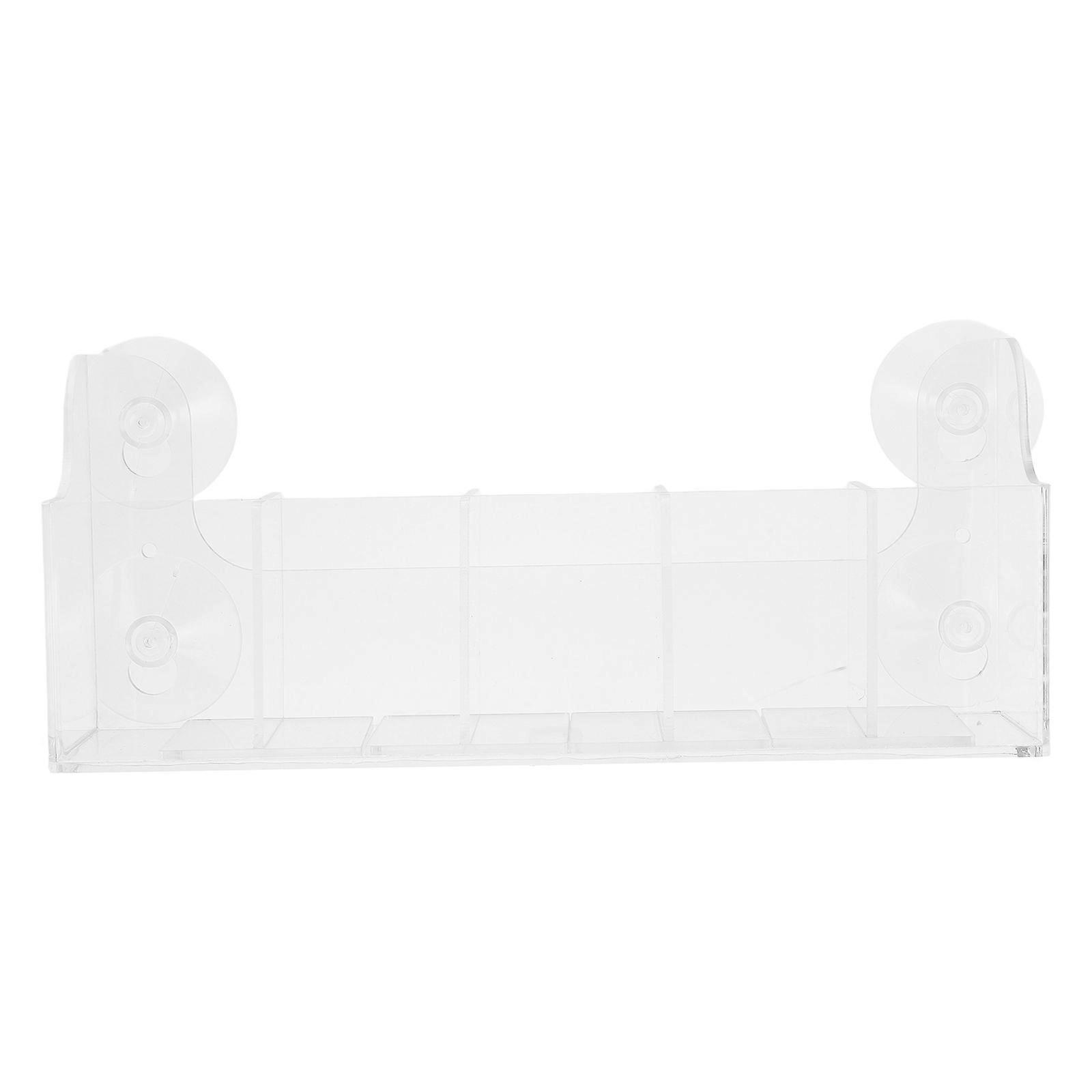 Drink Organizer Rack with Suction Cups for Refrigerator Door Storage