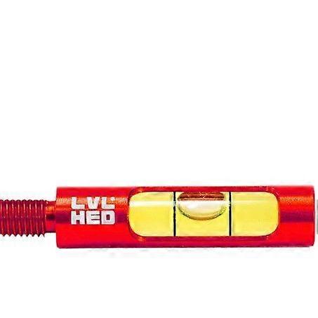 Hole Bow Level, Lightweight Archery Bow Leveling Tool for Sight, Easy to Use, for Rest and D-Loop Tuning, Aluminum Screw-in Bow Level, Fits Most Compo