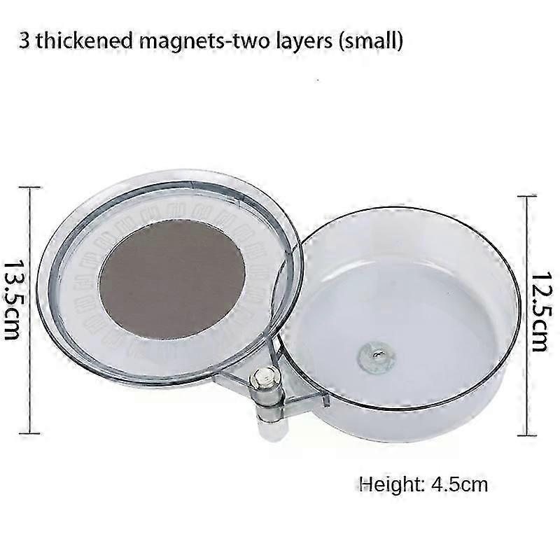 Full Magnetic Bait Tray Fine Workmanship Multi-layer Multi-angle Pull Bait 360-degree Rotation Sturdy And Durable Fishing Tools