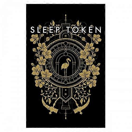 Sleep Token Even In Arcadia Crest Textile Poster