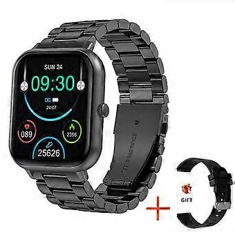 Smartwatch ZL54 con frequenza cardiaca, ossigeno nel sangue, musica, messaggistica, più modalità sportive, impermeabile, app (Y113)