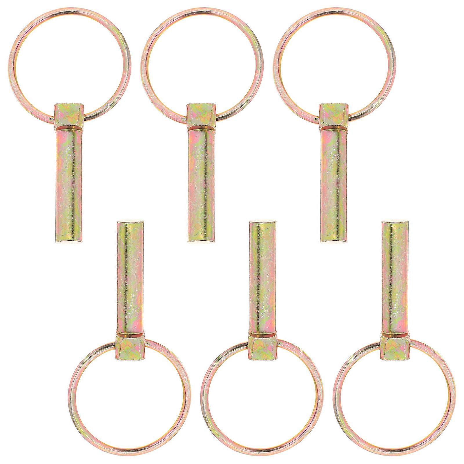 Heavy Duty Safety Pins Trailer Locking Pin for Carts 6Pcs Pack