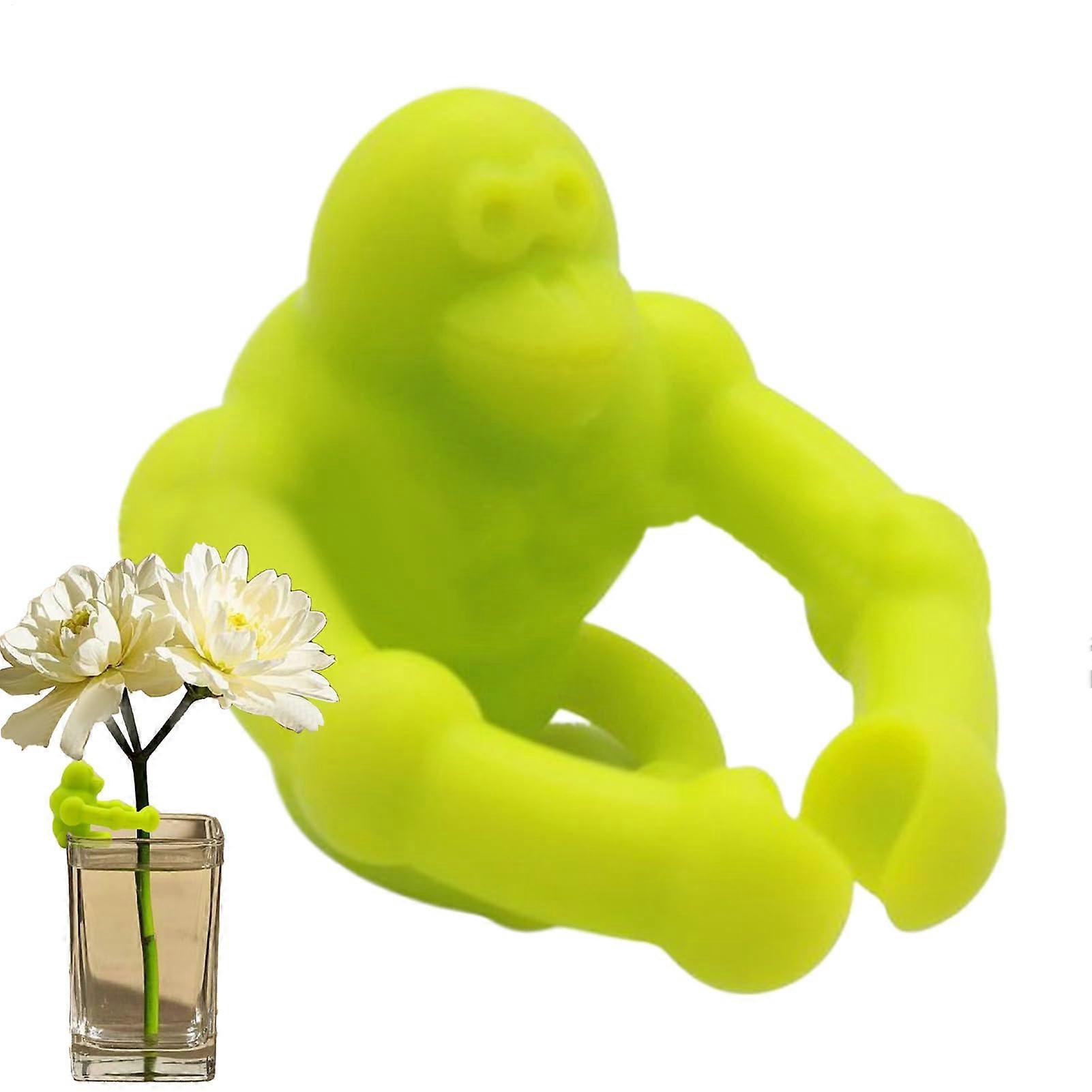 Plant Cutting Holder Monkey Design Flexible Durable Stem Support Indoor Propagation Cup