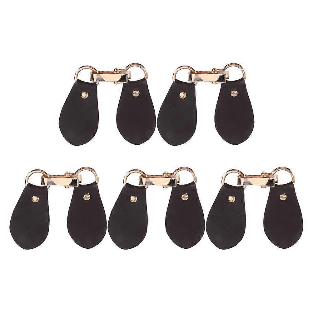 Buckle Metal Hook Toggle Buttons for Clothes 5Pcs Set