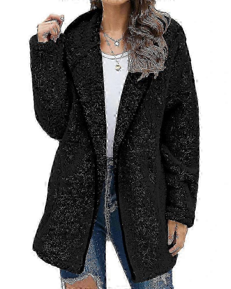 26-27 Women's Wool Winter Coat Longline Thickened Warm Overcoat