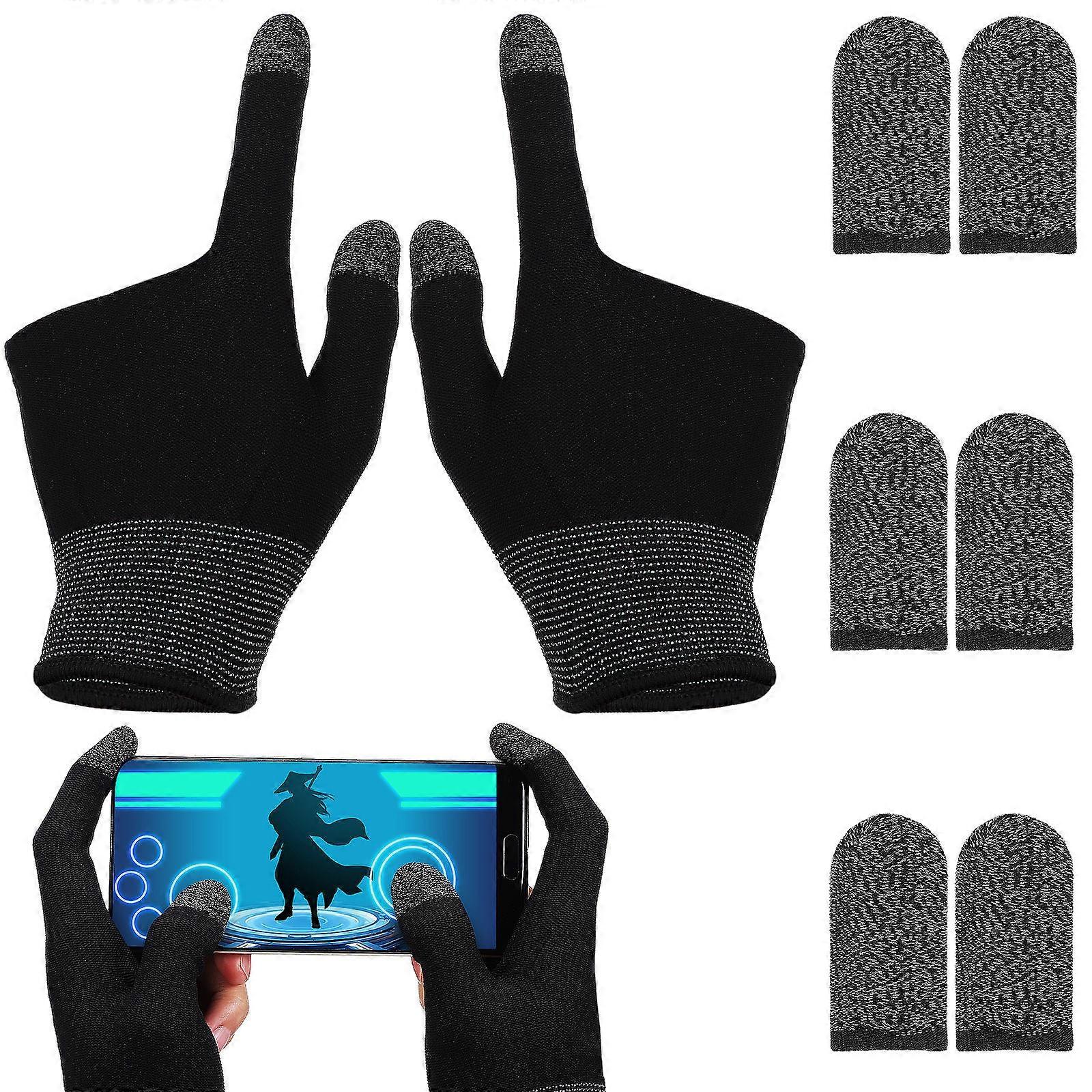 Copper Fiber Gaming Gloves for Mobile Use 1Set with Touchscreen Precision