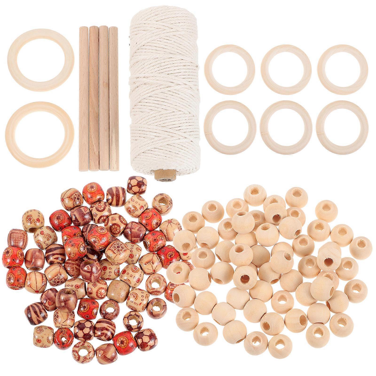 Macrame Cord Kit Tapestry Accessories for DIY 133Pcs Assorted