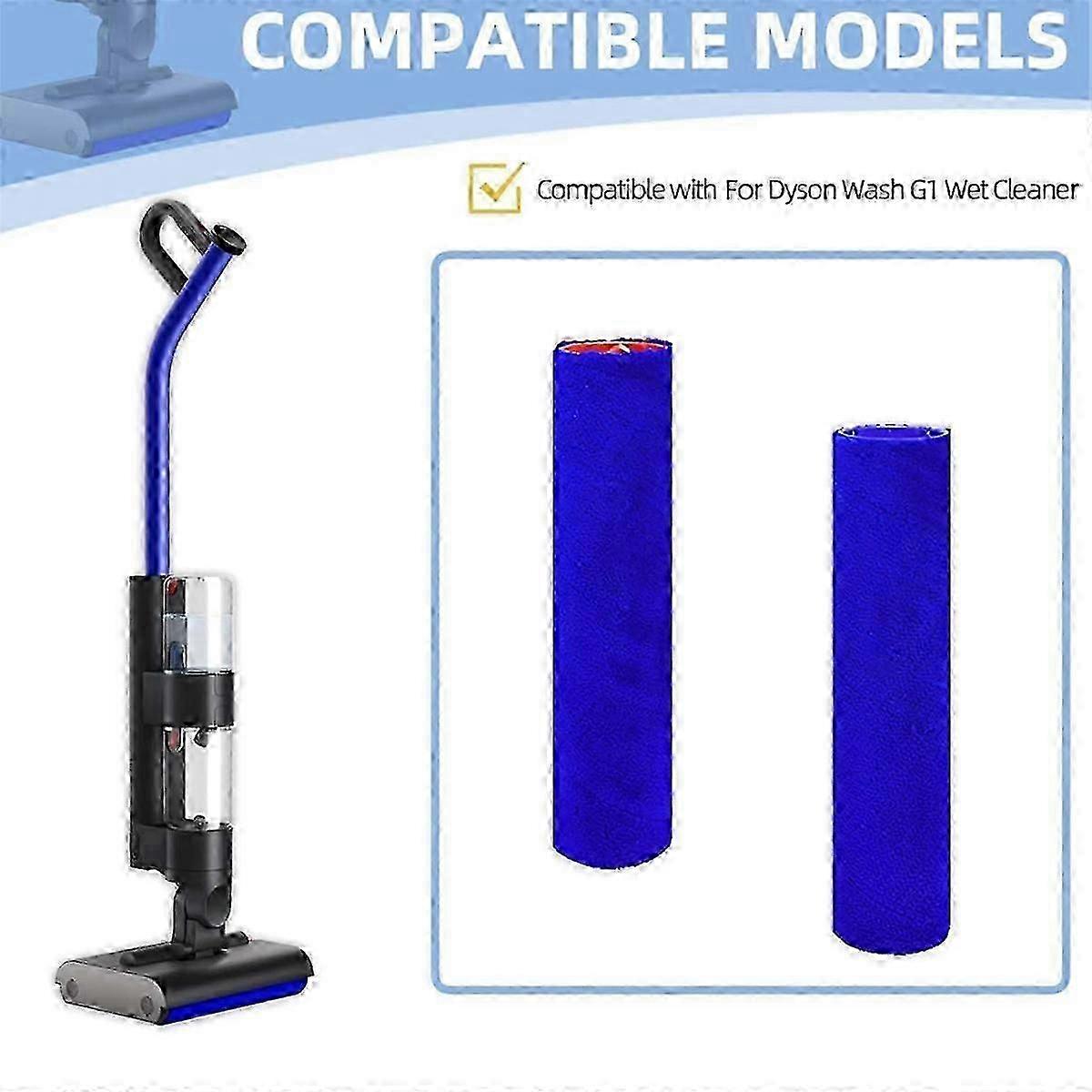 Replacement brushes for Dyson Wash G1, 2 pack roller set