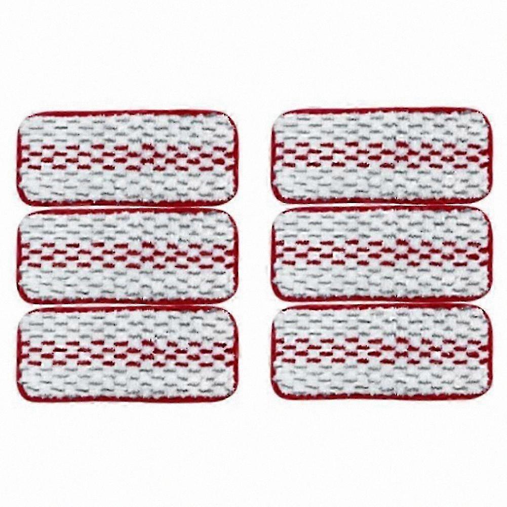 6-Pack Microfiber Mop Cloths Compatible with Vileda Easy Clean Mop Accessories