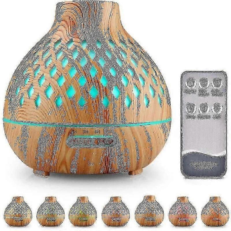 400ml ultrasonic LED humidifier and aroma diffuser