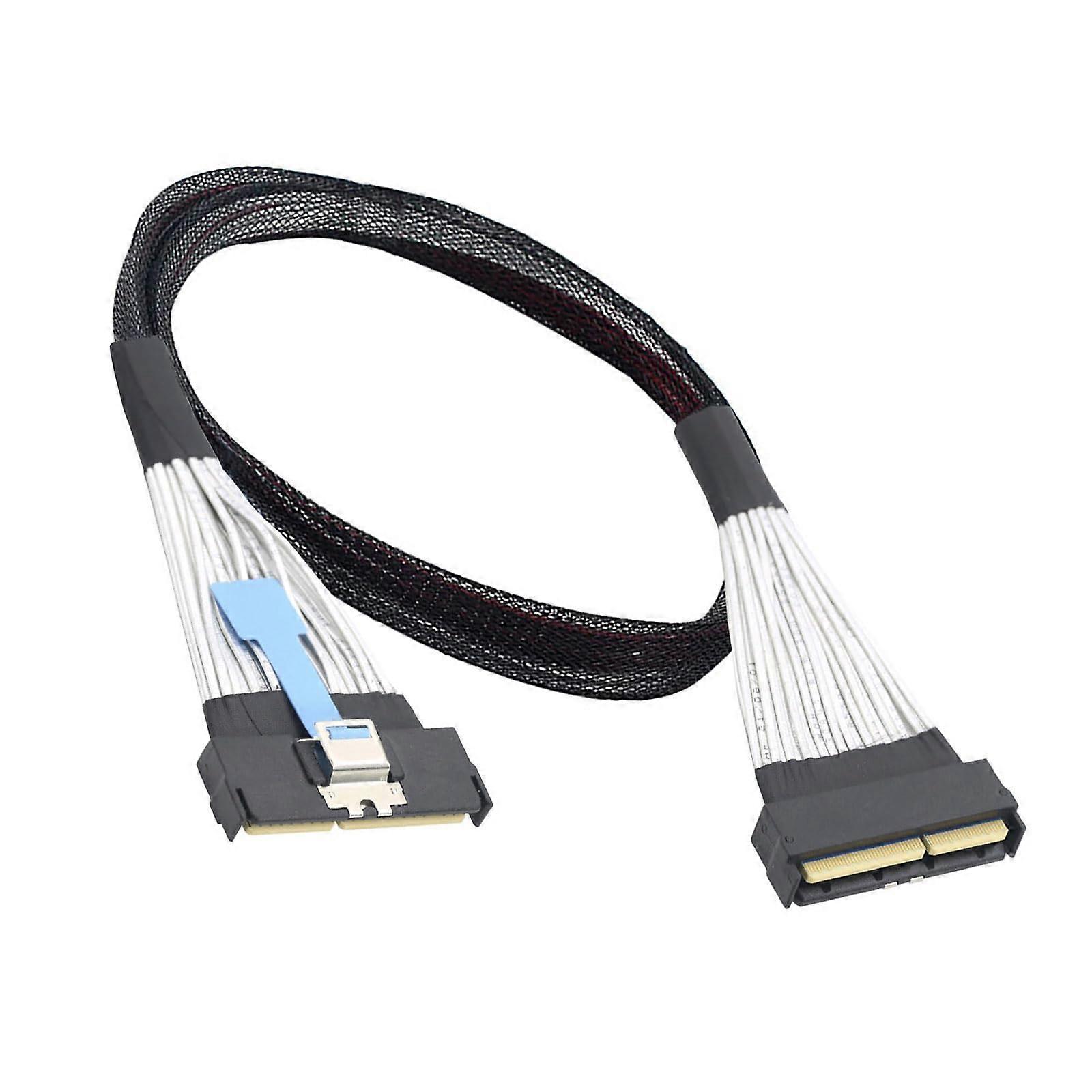 MCIO5.0 124P 16X Server Cable 25cm Speed Data Transfer for Stable Enterprise Connectivity