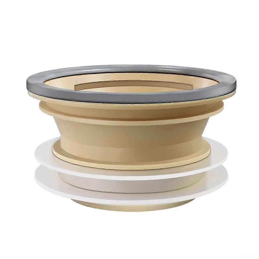 Toilet Flange Replacement Ring with Durable Rubber Seal for LeakProof DIY Installation