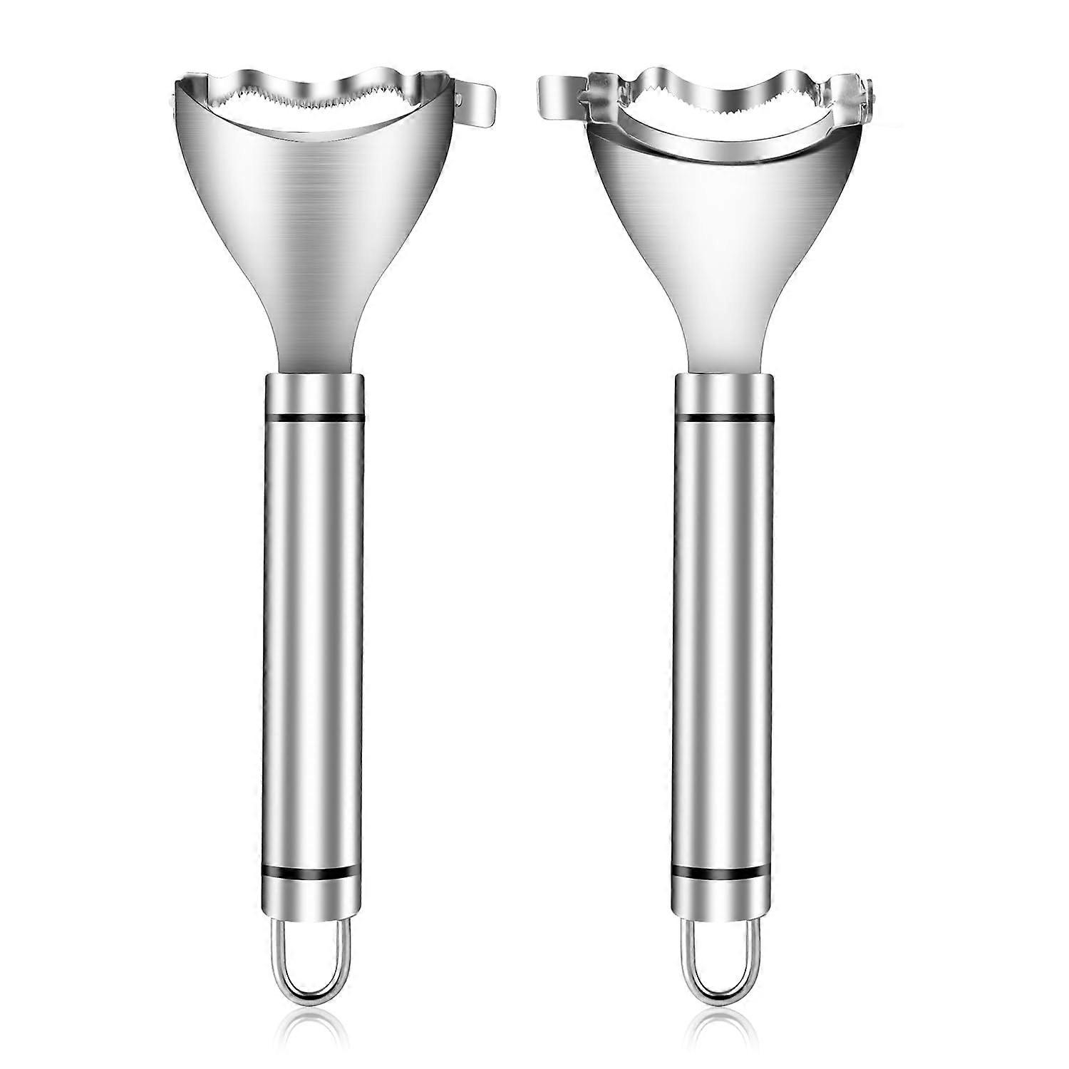 Stainless Steel Corn Peeler and Stripper Set, Ergonomic NonSlip Handle for Fast Kernel Removal