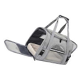 Pet Carrier Backpack with Breathable Mesh, Foldable Waterproof Dog Travel Bag for Cats and Small Pets