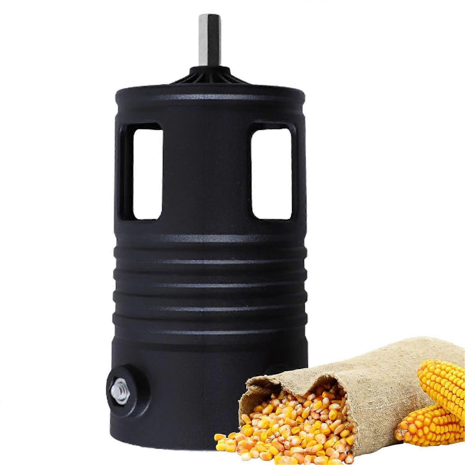Electric Drill Corn Cob Remover with Adjustable Threshing Teeth for Fast Kitchen and Farm Use