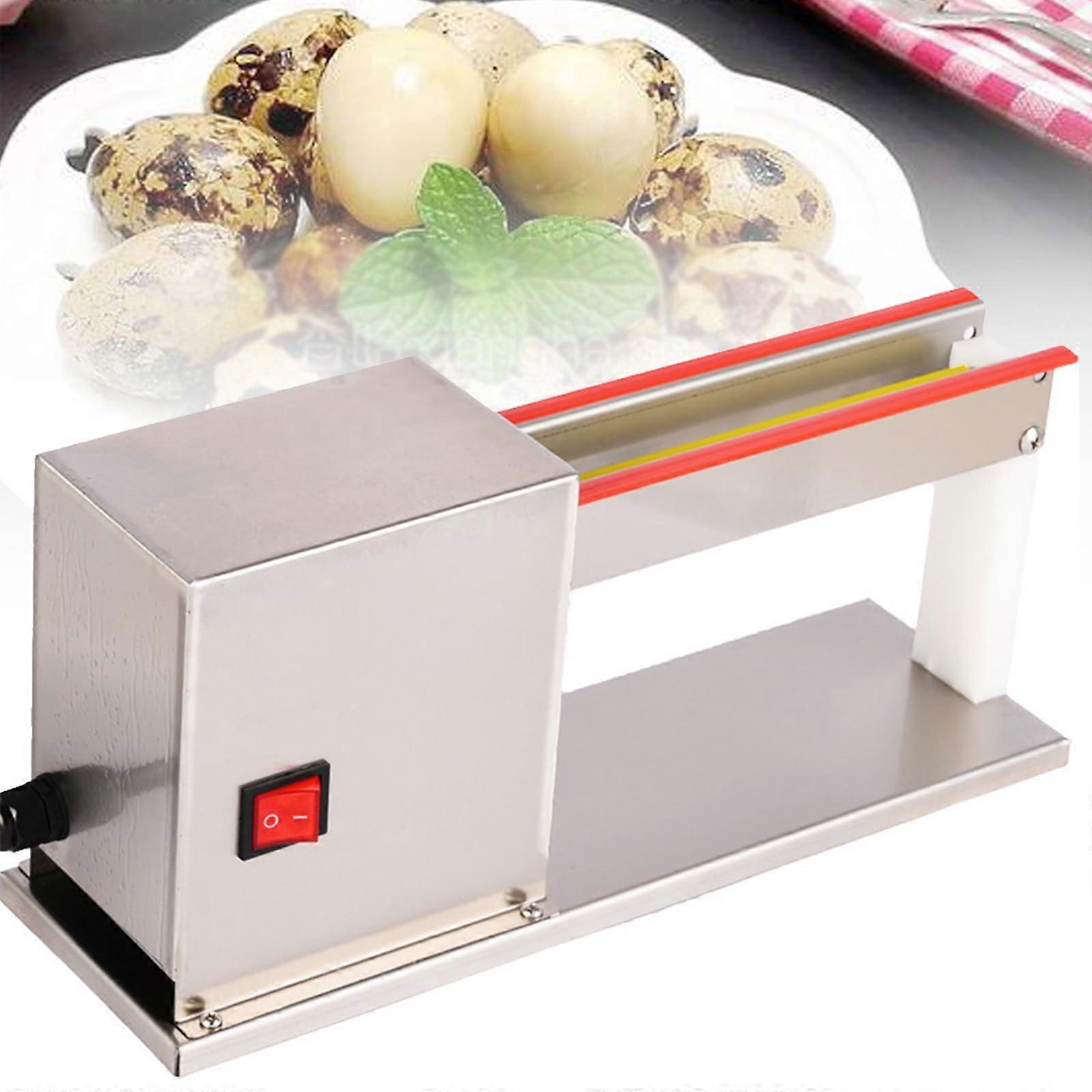 Automatic Quail Egg Peeling Machine 25kg/h 304 Stainless Steel Low Noise  Efficiency