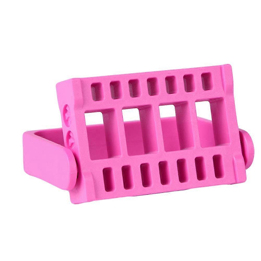 Nail Drill Bit Holder 16Hole Organizer Adjustable Height Storage Stand for 2.35mm Bits