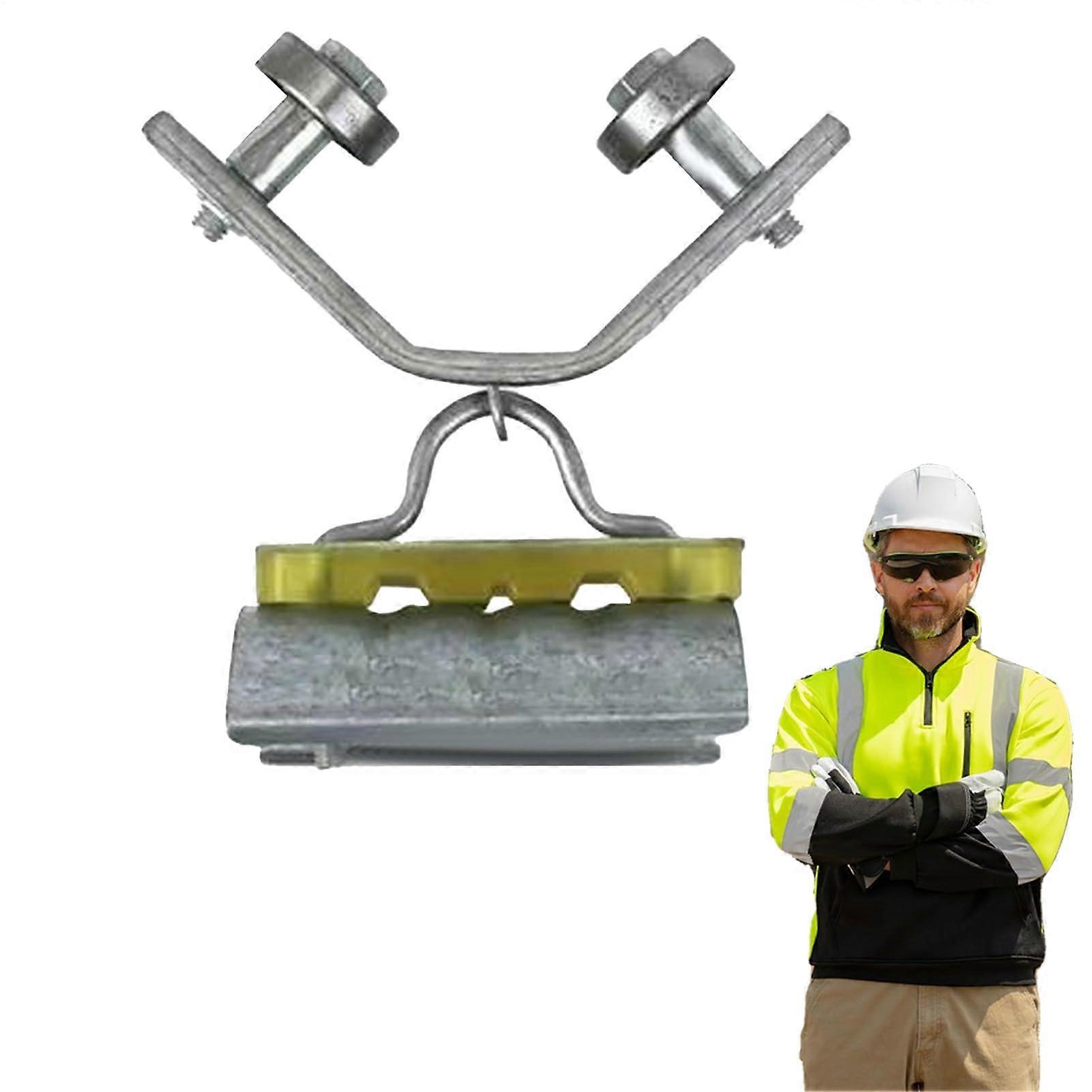 Crane Cable Pulley Load Capacity Stable Traction for 50x50 Angle Iron Construction