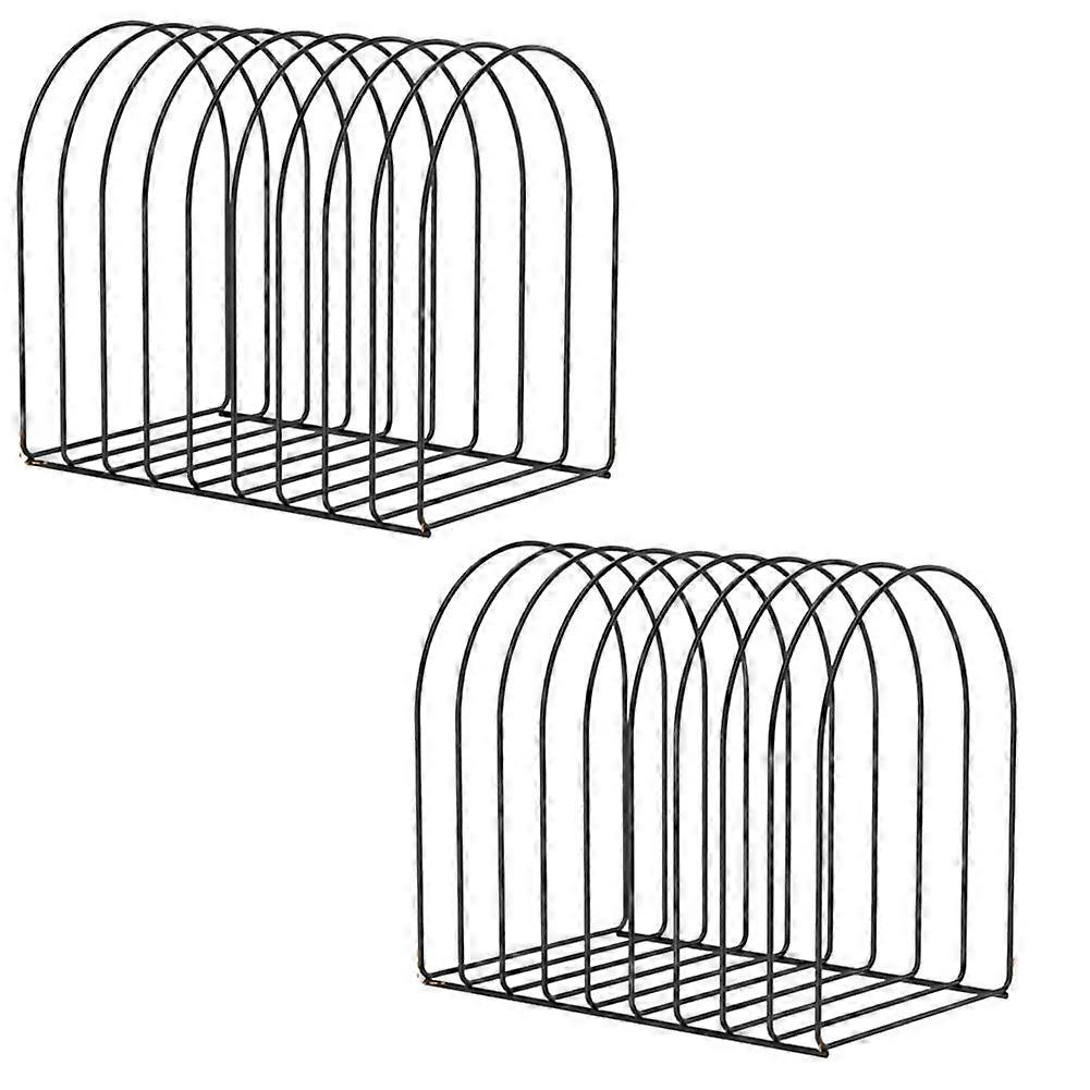 2Pcs Multipurpose Iron Wool Cap Organizer Storage Rack for Winter Beanies and Caps