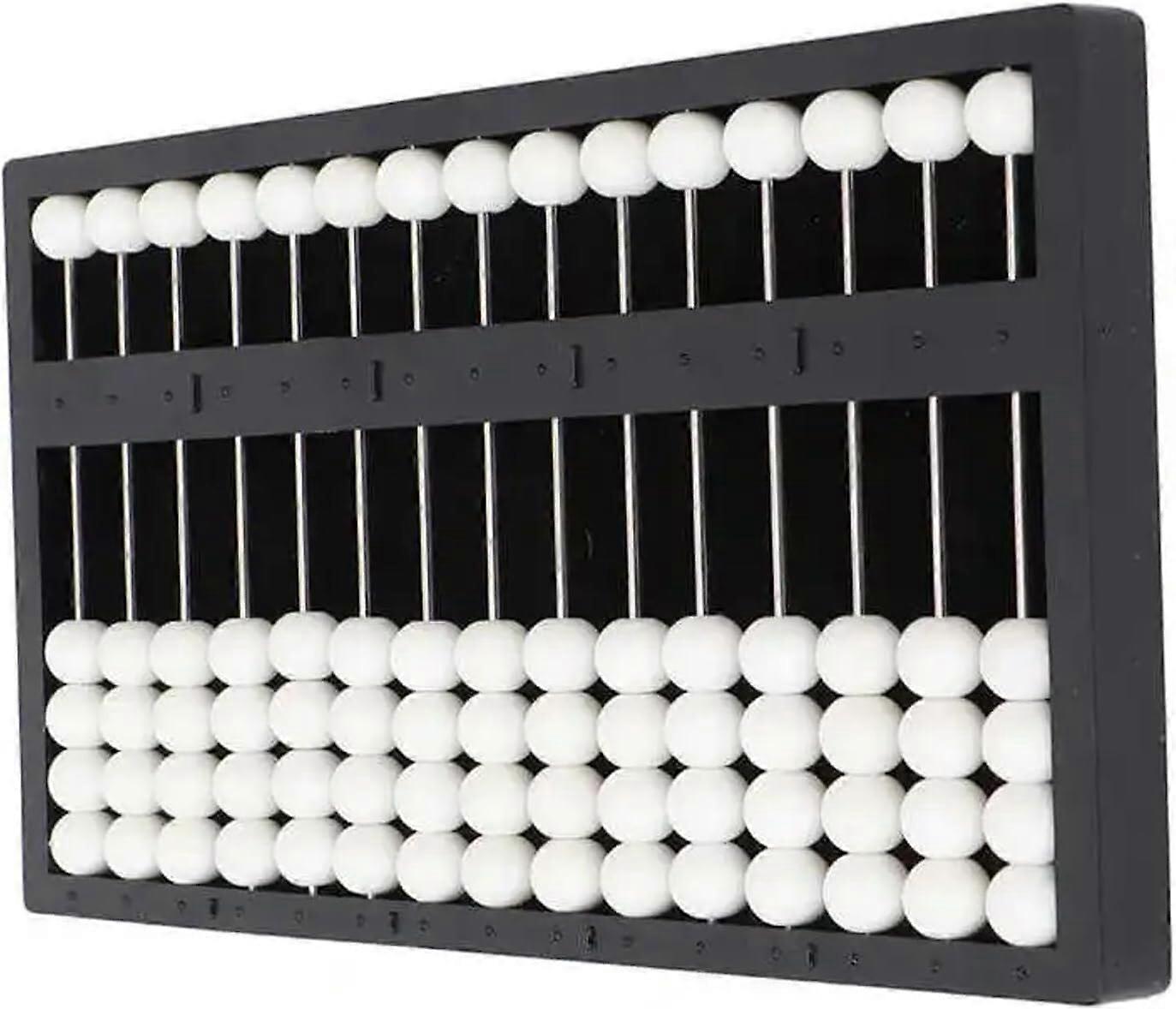 Wooden Chinese Abacus for Kids, Durable Math Learning Tool with Smooth Bead Action and Rounded Corners