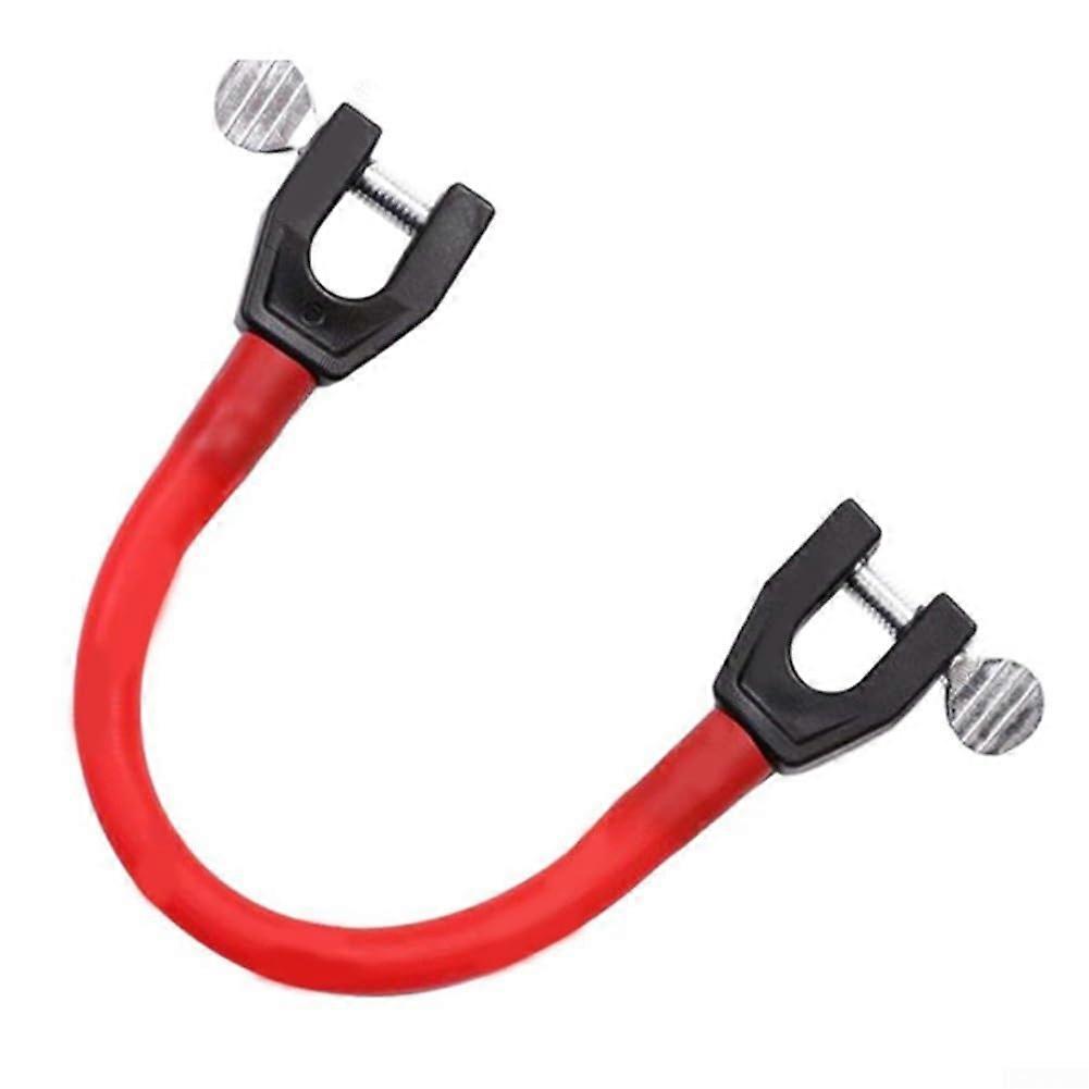 Kids Ski Tip Connector with Stability Spacers for Beginner Children Ski Training  Red