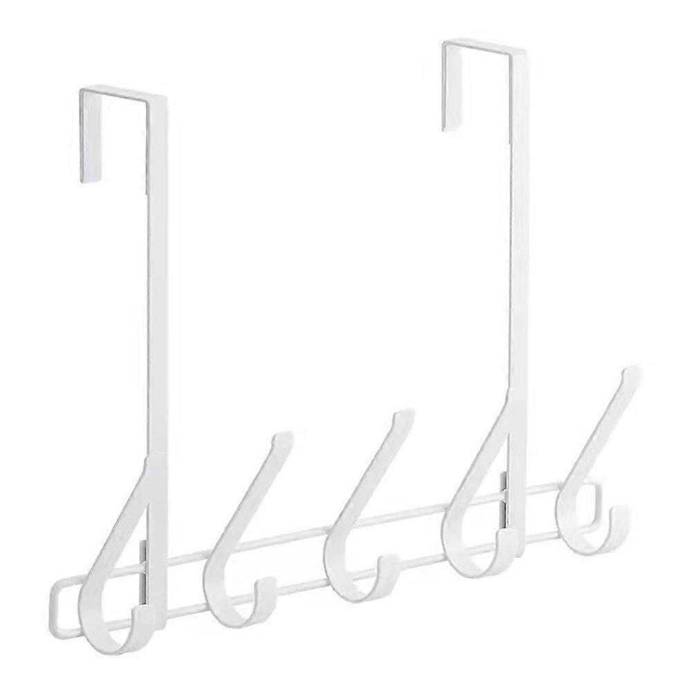 Indoor Room Door Back Storage Hanger for Storage 1Pcs White Hook
