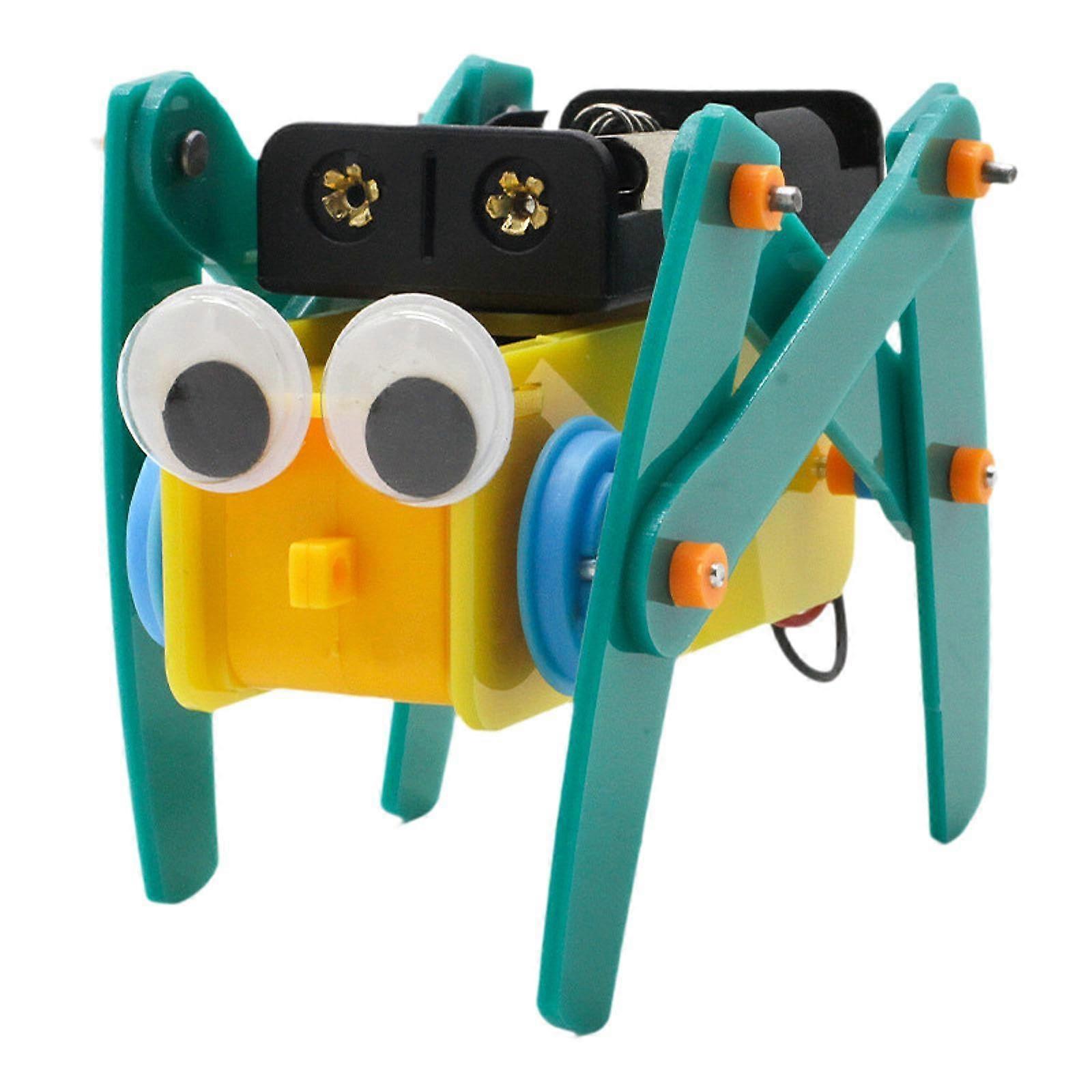 STEM Robot Building Kit with DIY Motorized Design for Kids Mechanical Engineering Learning