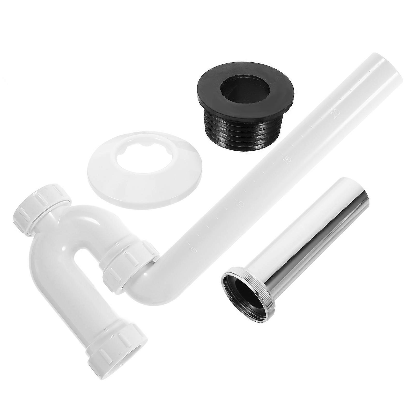PVC Kitchen Bathroom Basin Drain Pipe for Waste Management