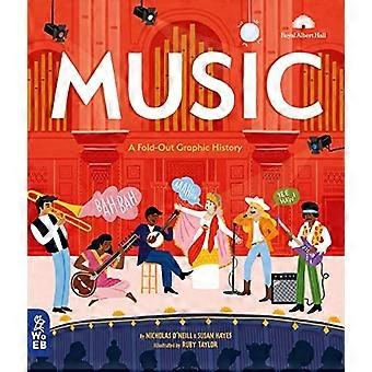 Musikk: En utbrettbar grafisk historie (Hva i all verden Fold-Out Graphic History Series)