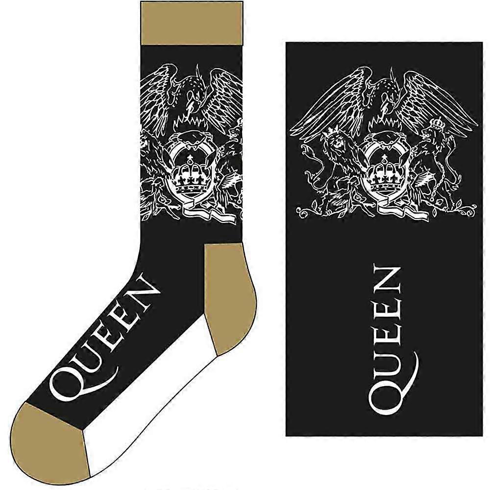 Queen Crest and Band Logo Socks