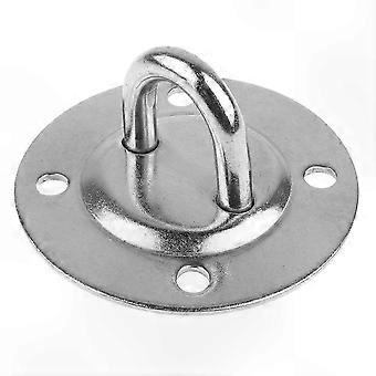 Gymnastics Rings Accessory Kit - Stainless Steel Swing Hook for Ceiling Mounts, 9x9x5.5cm Size