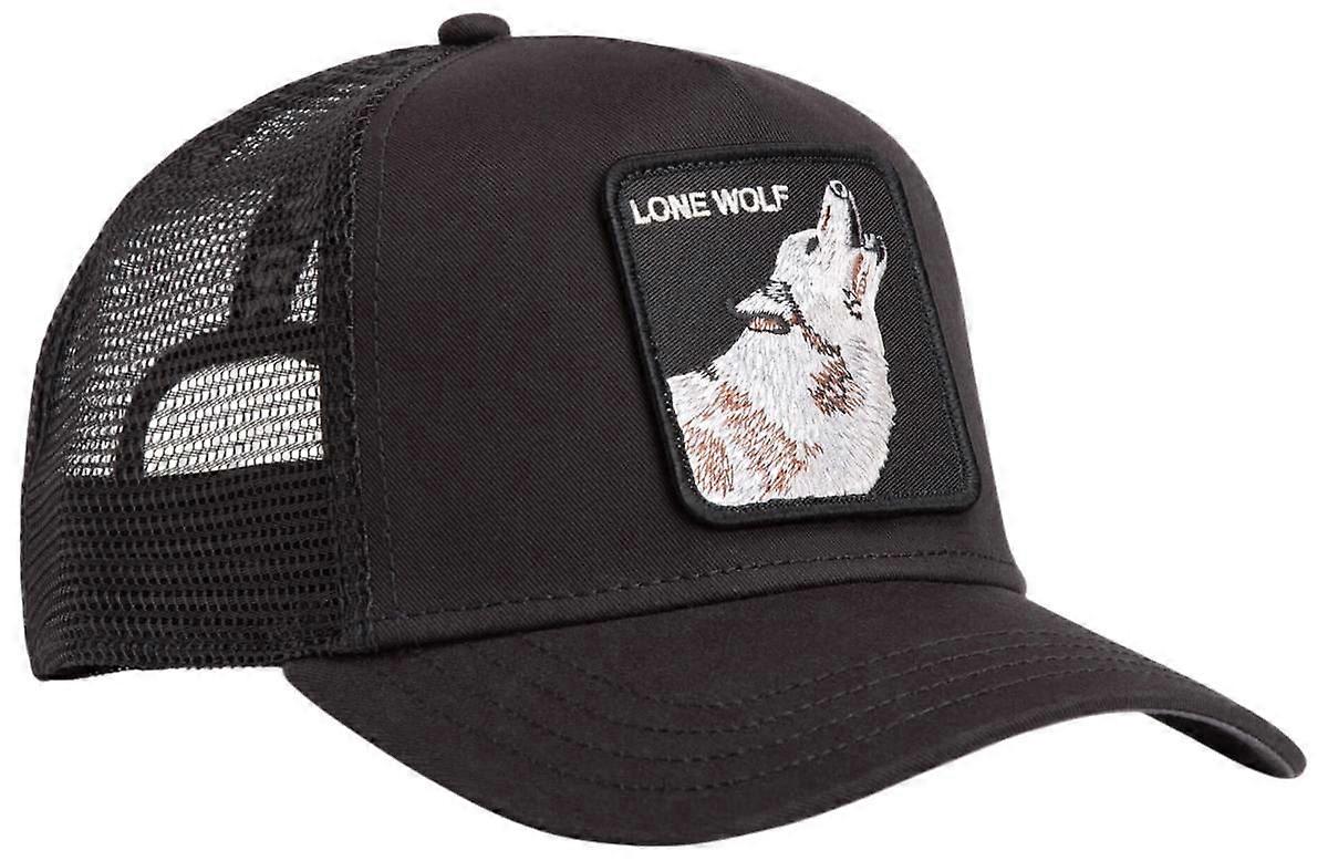 Goorin Bros Lone Wolf Trucker Hat - Void Black