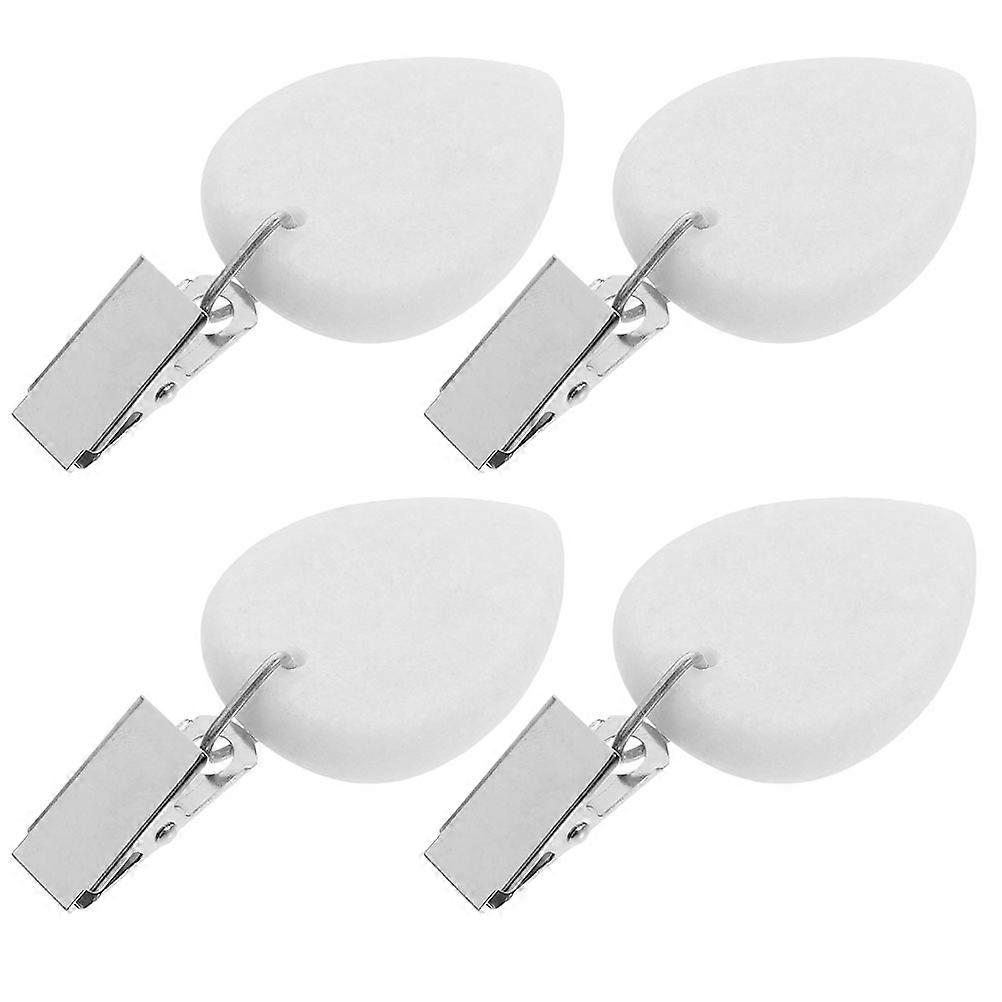Decorative Tablecloth Weights Marble Clip for Fixing 12Pcs Covers