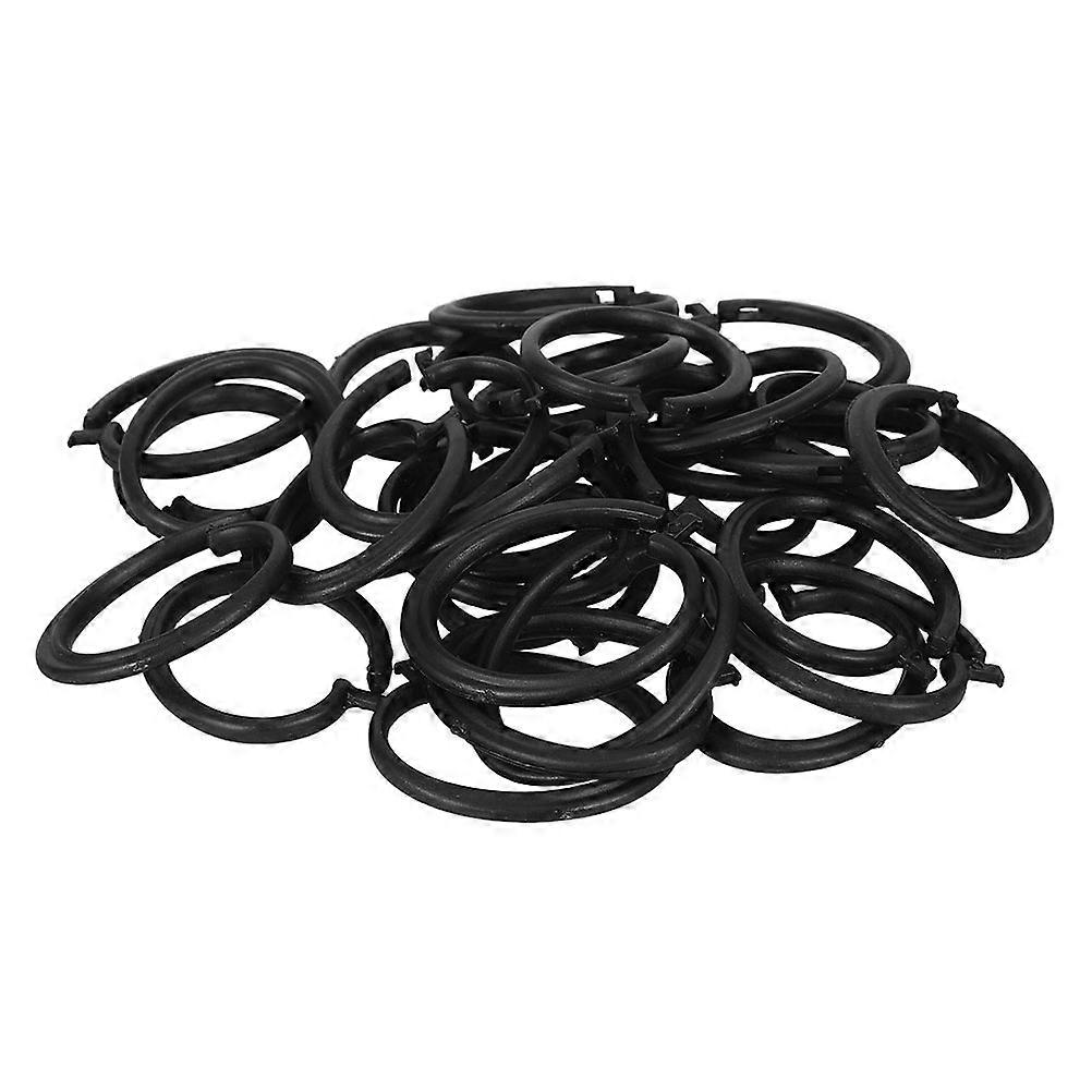 Plastic Curtain Hooks Plastic Hook for Hanging Curtains 60Pcs Set