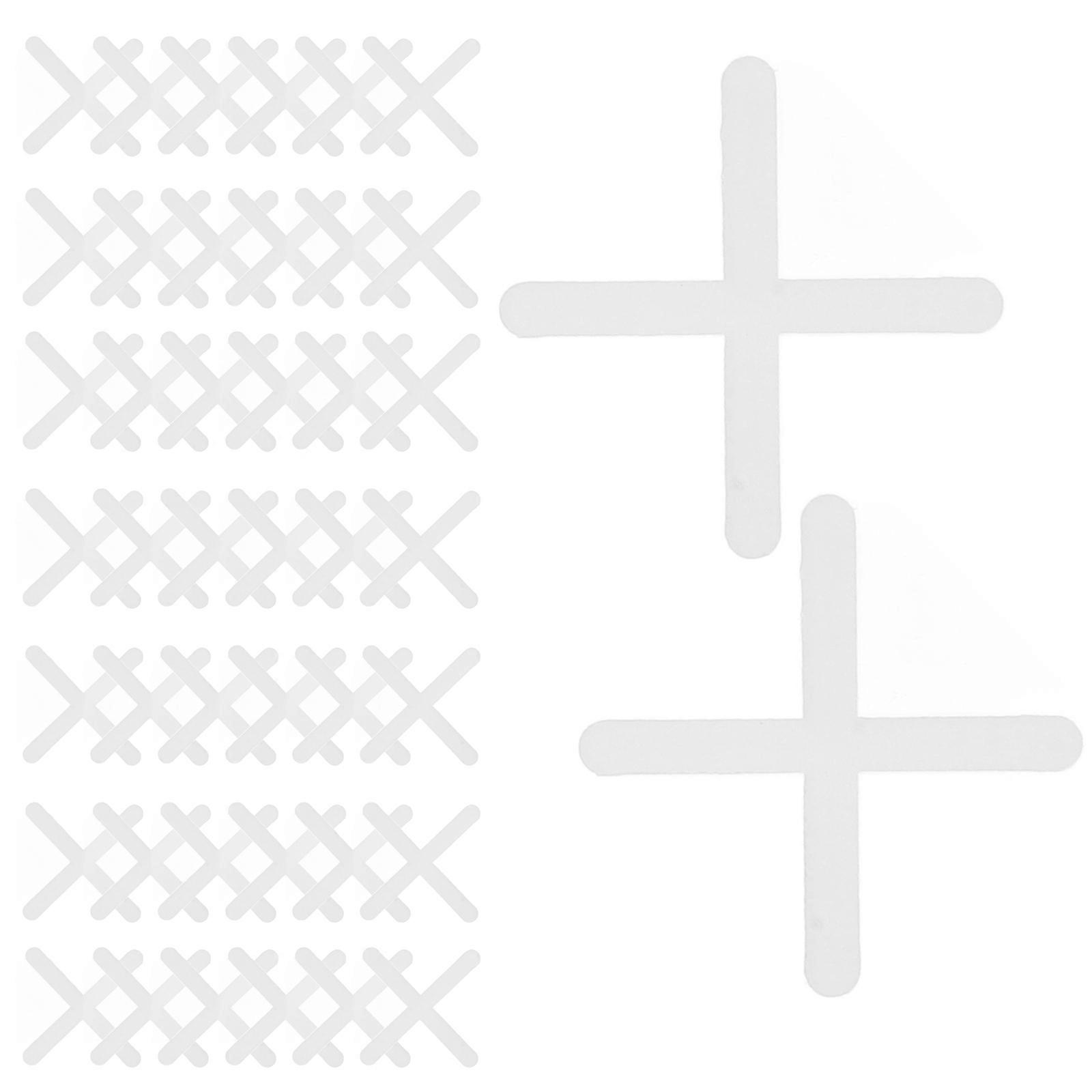 Tile Spacers Cross Shape for Ceramic Floor Tile Leveling 2000Pcs White
