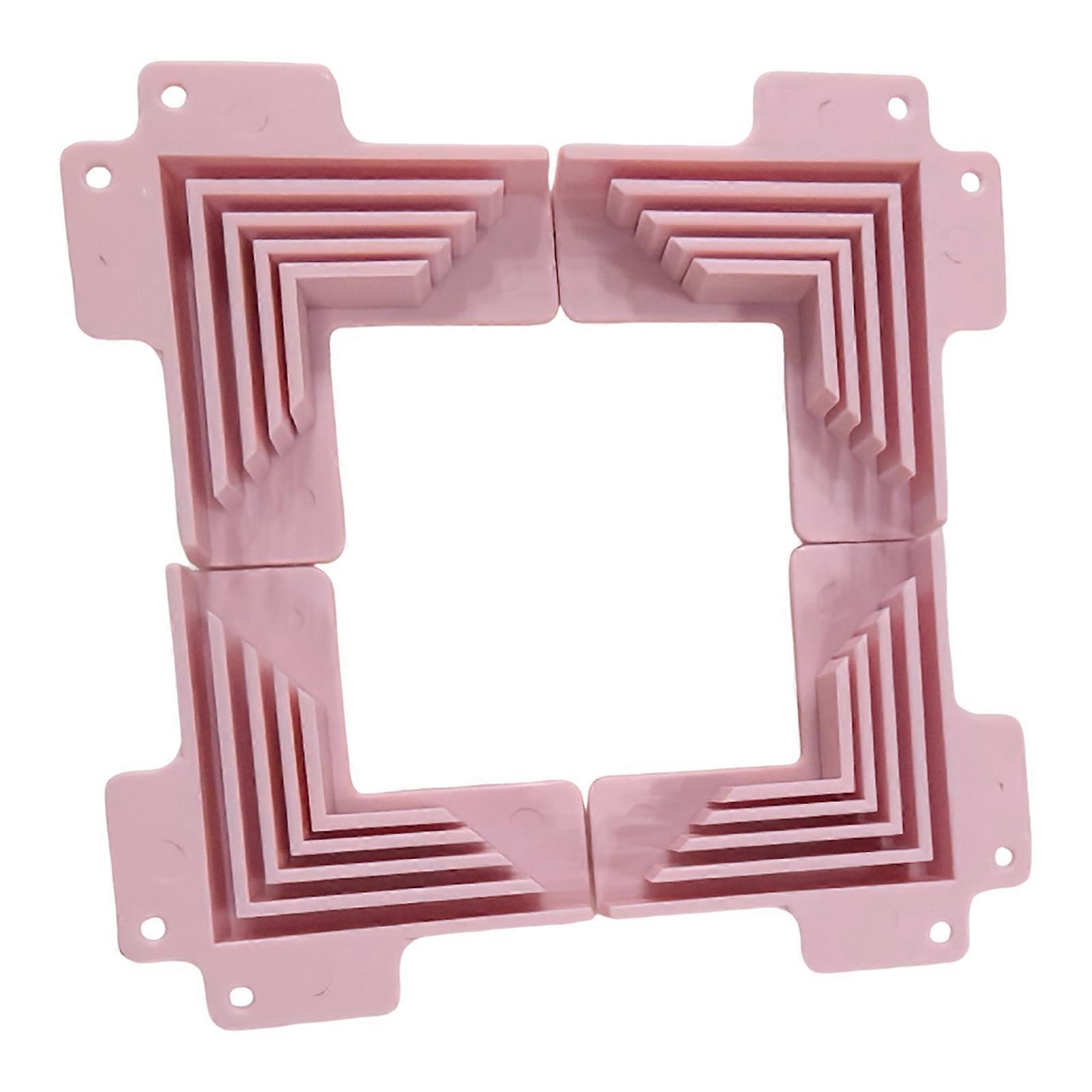 4/6/8pcs Corner Fixing Clamps - for Chipboard Boxes