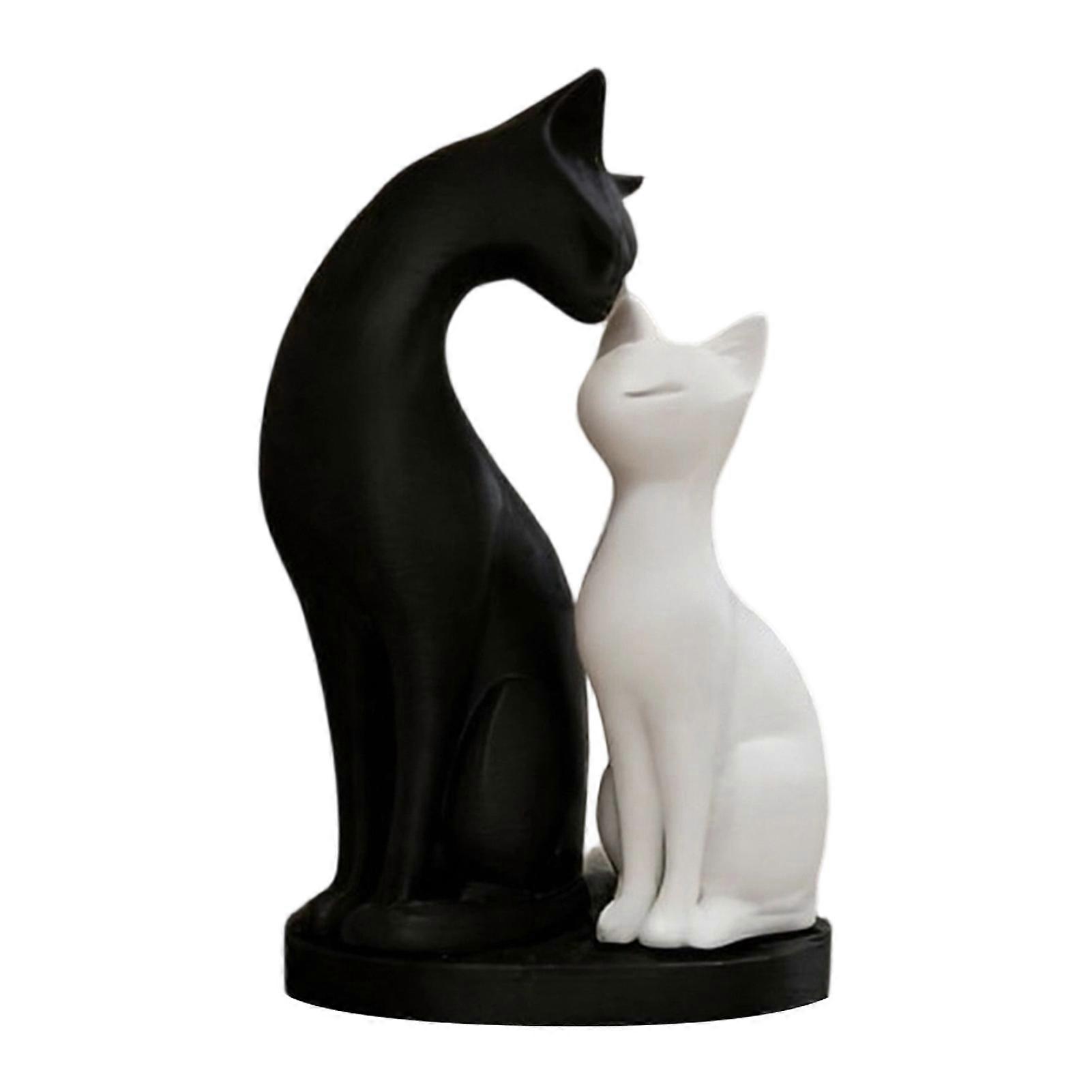 Creative 3D Printed Cat Sculpture - for Couples Gift