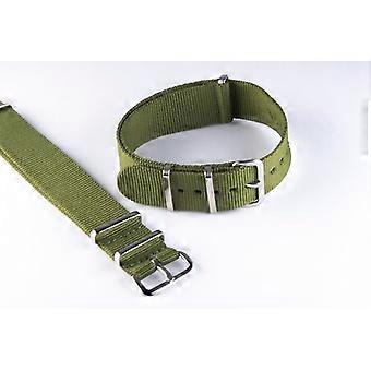 Green NATO watch strap