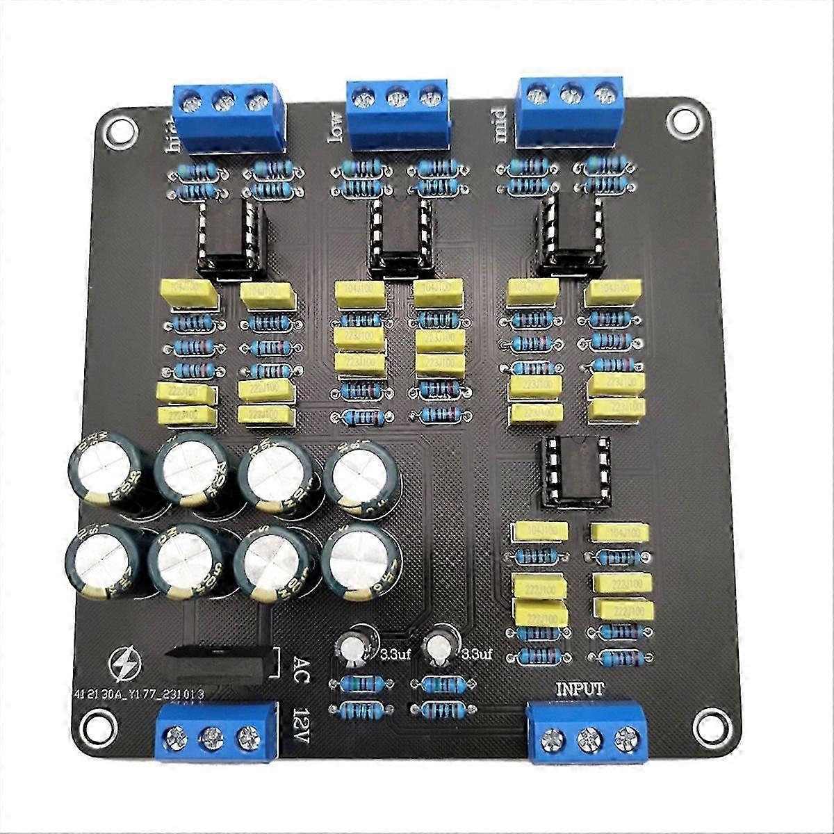 NE5532 Speaker Crossover Filter Two-Channel 2.0 Stereo
