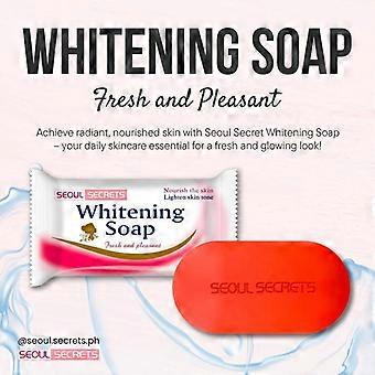 Skin Brightening & Nourishing Bar Soap, Lightens Skin Tone, Fresh Pleasant Scent Daily Cleanser, For Radiant Glowing Skin, Gentle on All Skin Types