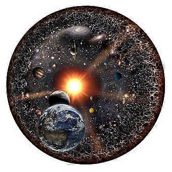 2026 1000 Pcs Round Jigsaw Puzzle Universe Solar System Planet With Sun Earth Kids Adult Game Toy