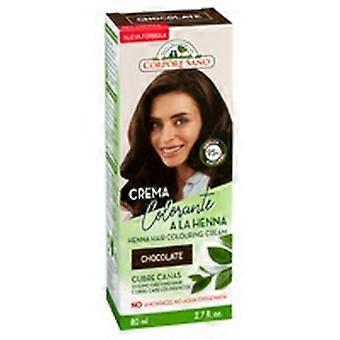 Chocolate henna coloring cream 80 ml