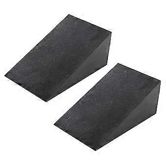 2 Pcs Yoga Mats, Adjustable Squat Ramp, Incline Board Strength For Squat And Deadlift