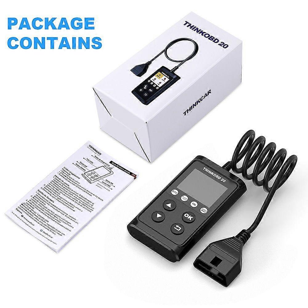 Thinkcar Thinkobd 20 OBD2 Scanner Car Diagnostic Tool Code Reader DTC Erase Codes Check Engine Light OBD2 Auto Scan Tools