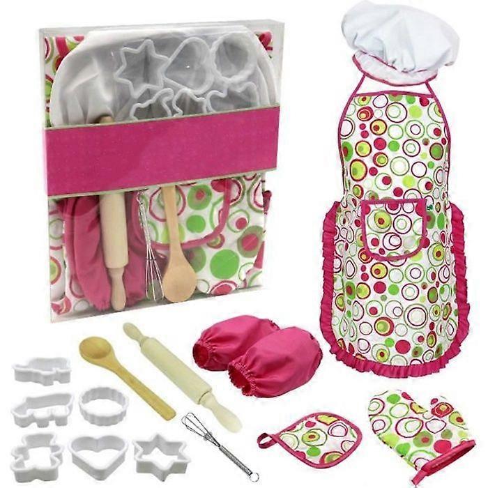Kitchen Set - Not Specified - Apron, Hat, Glove - Non-Toxic - Multifunctional - Mini Size